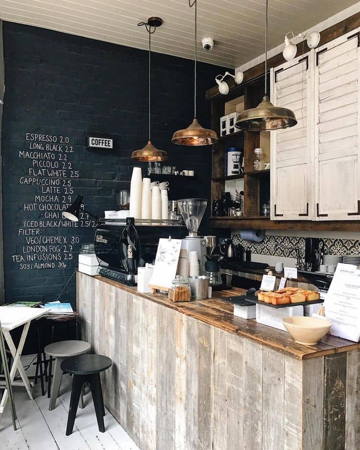 راه‌اندازی کافه و تامین اولیه