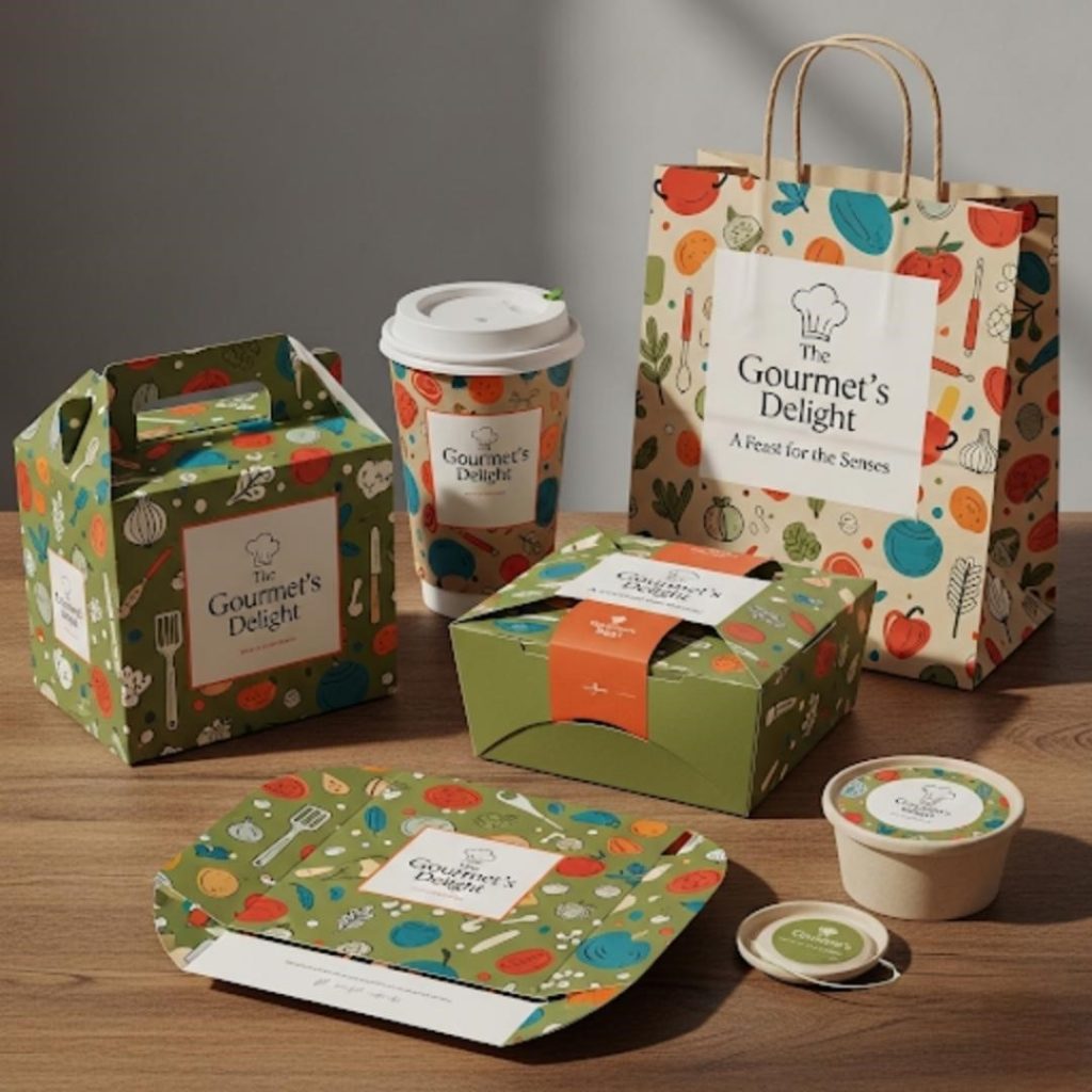 مقایسه بستهبندی رستورانهای مختلف