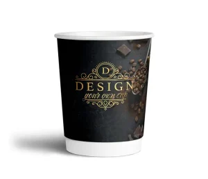 چاپ طرح روی لیوان دوجداره کاغذی
